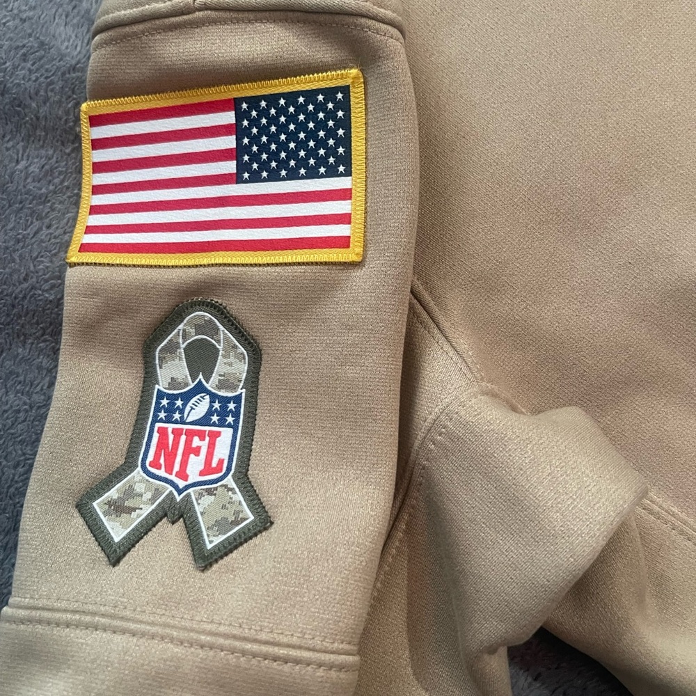 Nike DRI-FIT New York Giants Salute to Service Hoodie Size Small - Picture 4 of 5